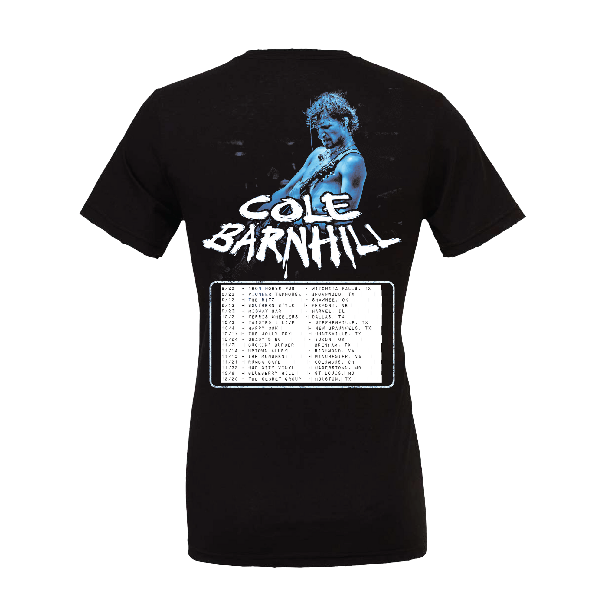 Cole Barnhill Tour T-Shirt